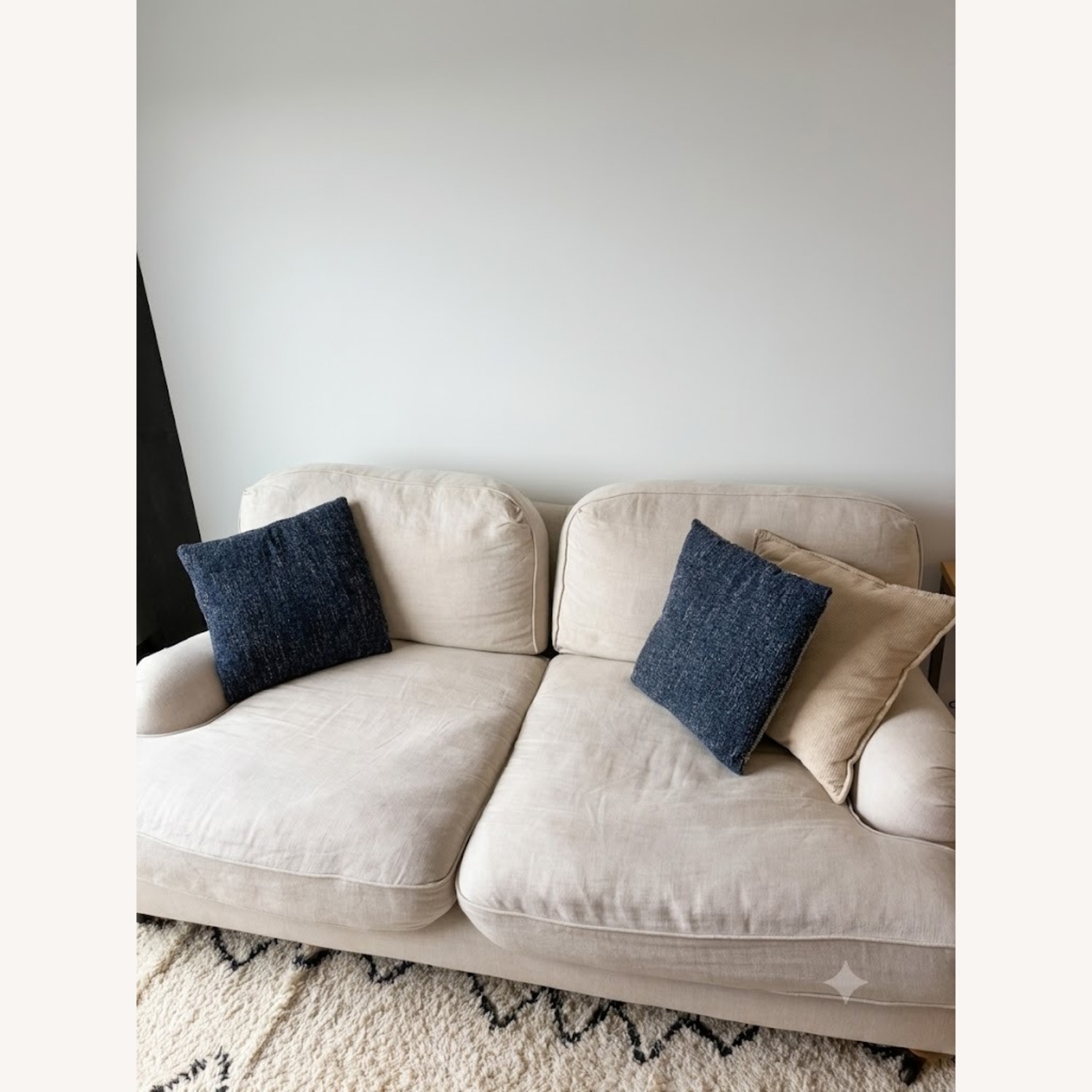 Restoration Hardware English Classic Roll Arm 2-Cushion Sofa - image-3