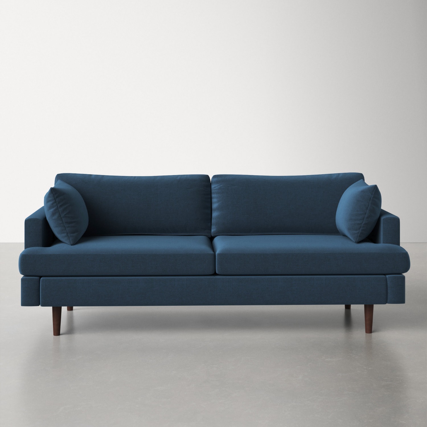 AllModern Laguna Navy Sofa - image-1