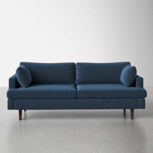 Used AllModern Laguna Navy Sofa for sale on AptDeco