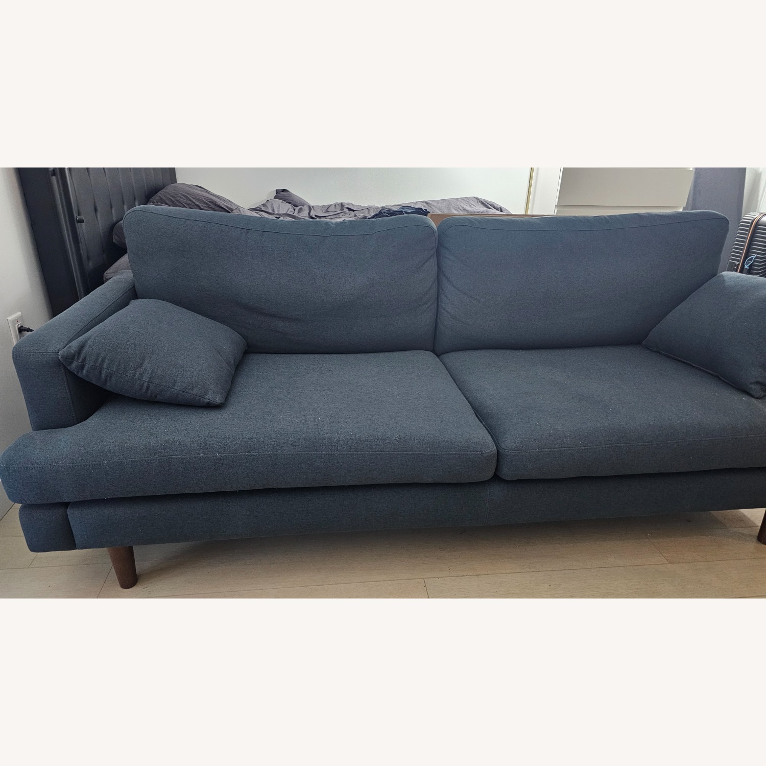 AllModern Laguna Navy Sofa - image-3