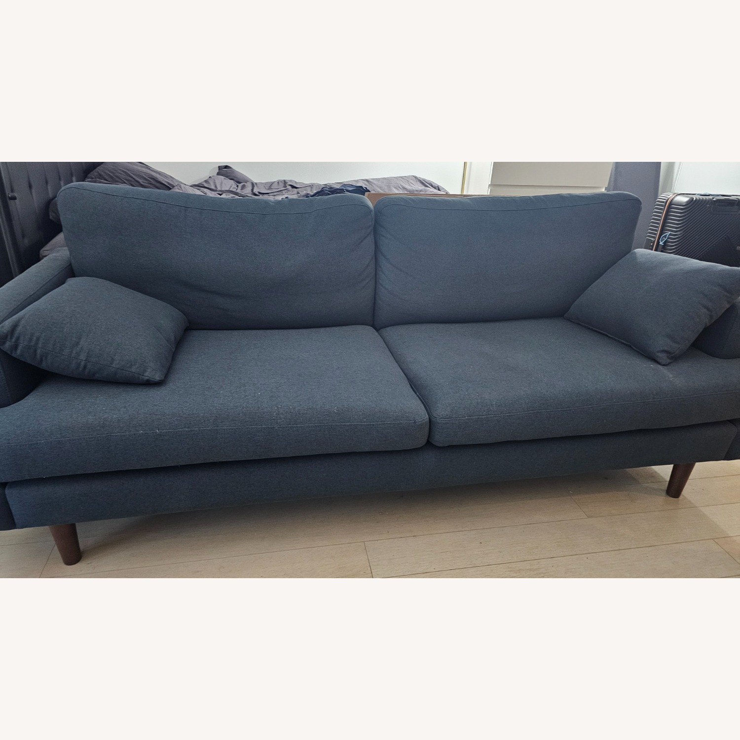 AllModern Laguna Navy Sofa - image-2