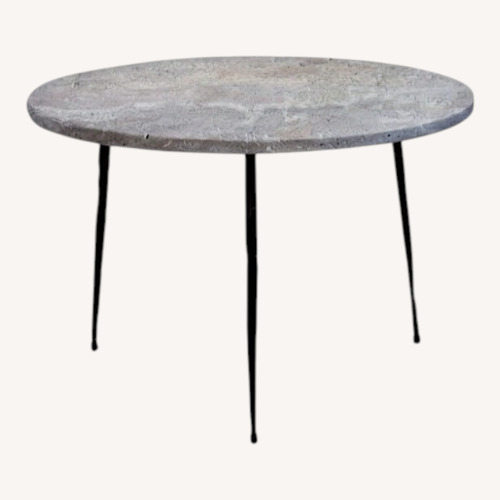 Used Mobital White Marble Dining Table for sale on AptDeco