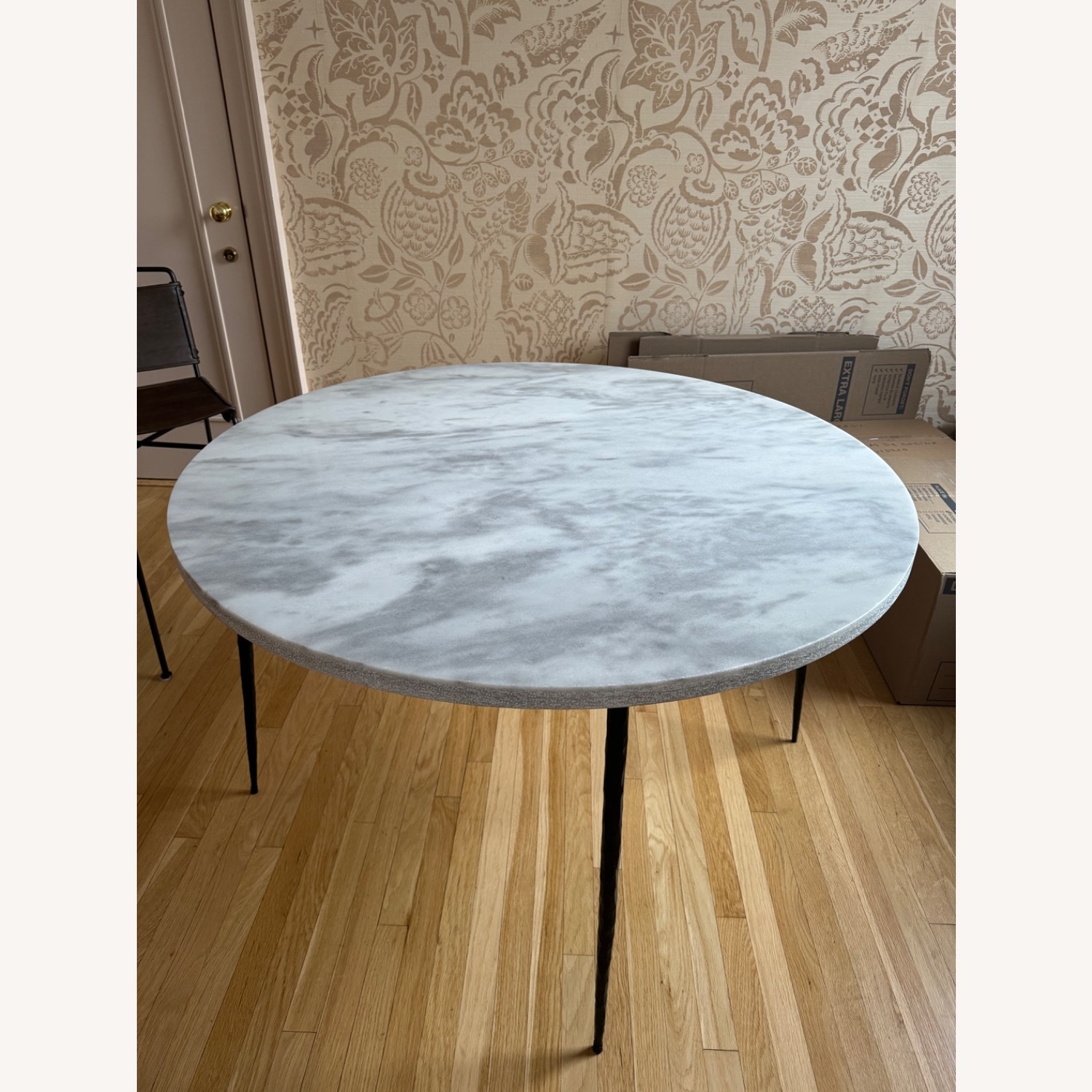 Mobital White Marble Dining Table - image-2