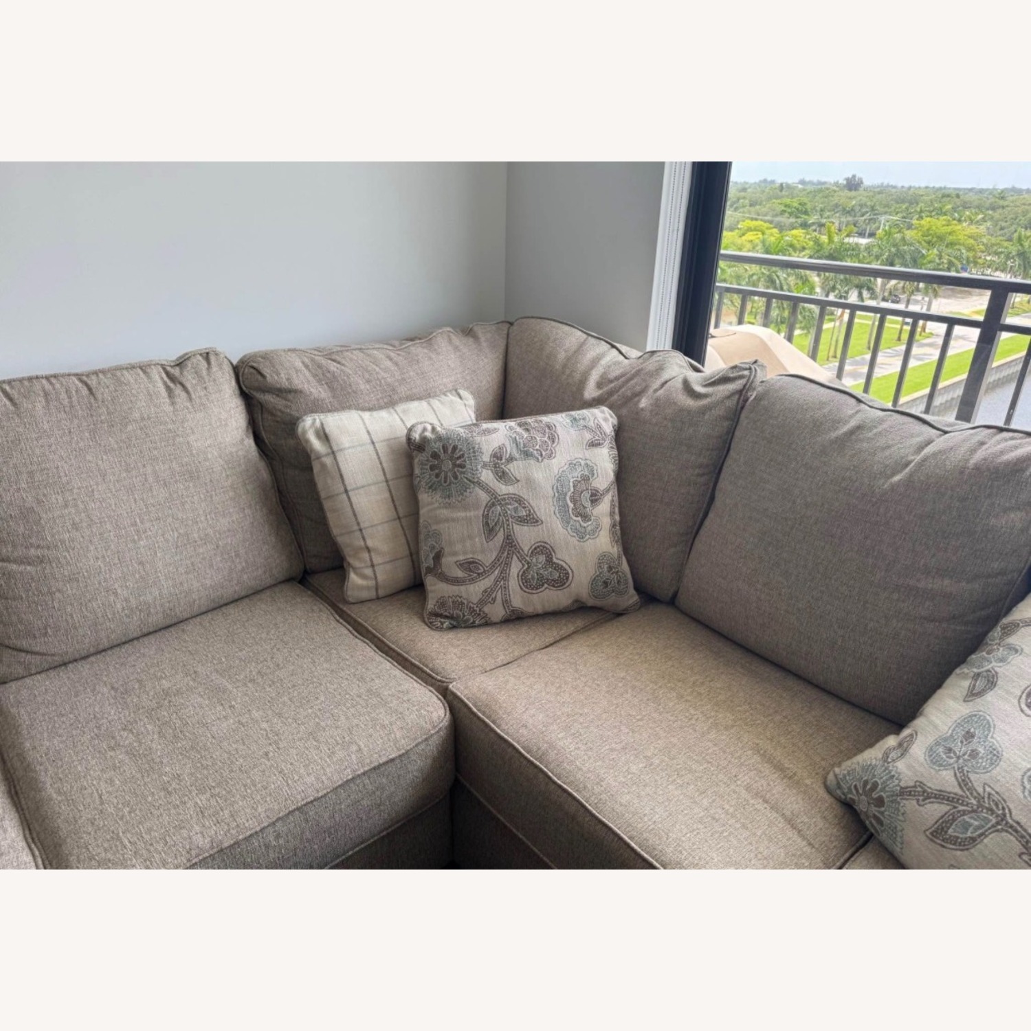 Ashley Furniture Beige 4 Piece Sectional  - image-4