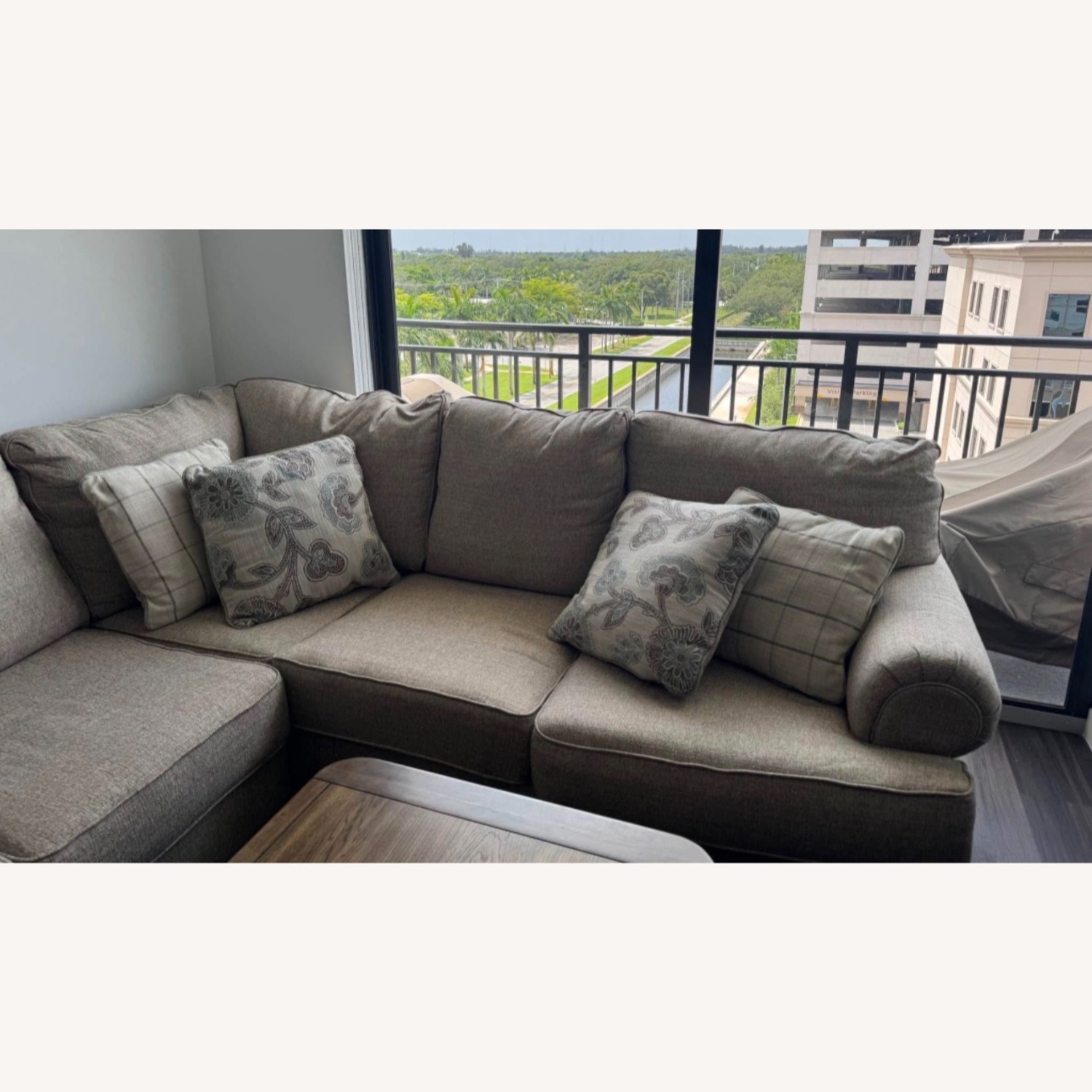 Ashley Furniture Beige 4 Piece Sectional  - image-3