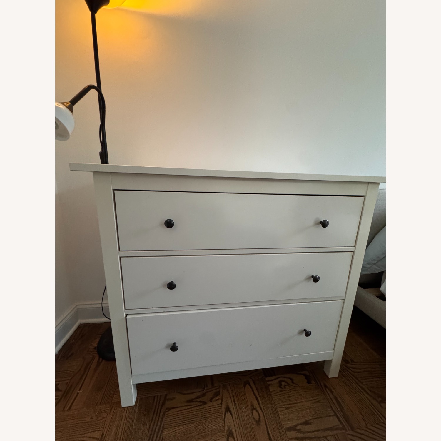 IKEA HEMNES White Wood Dresser - image-2