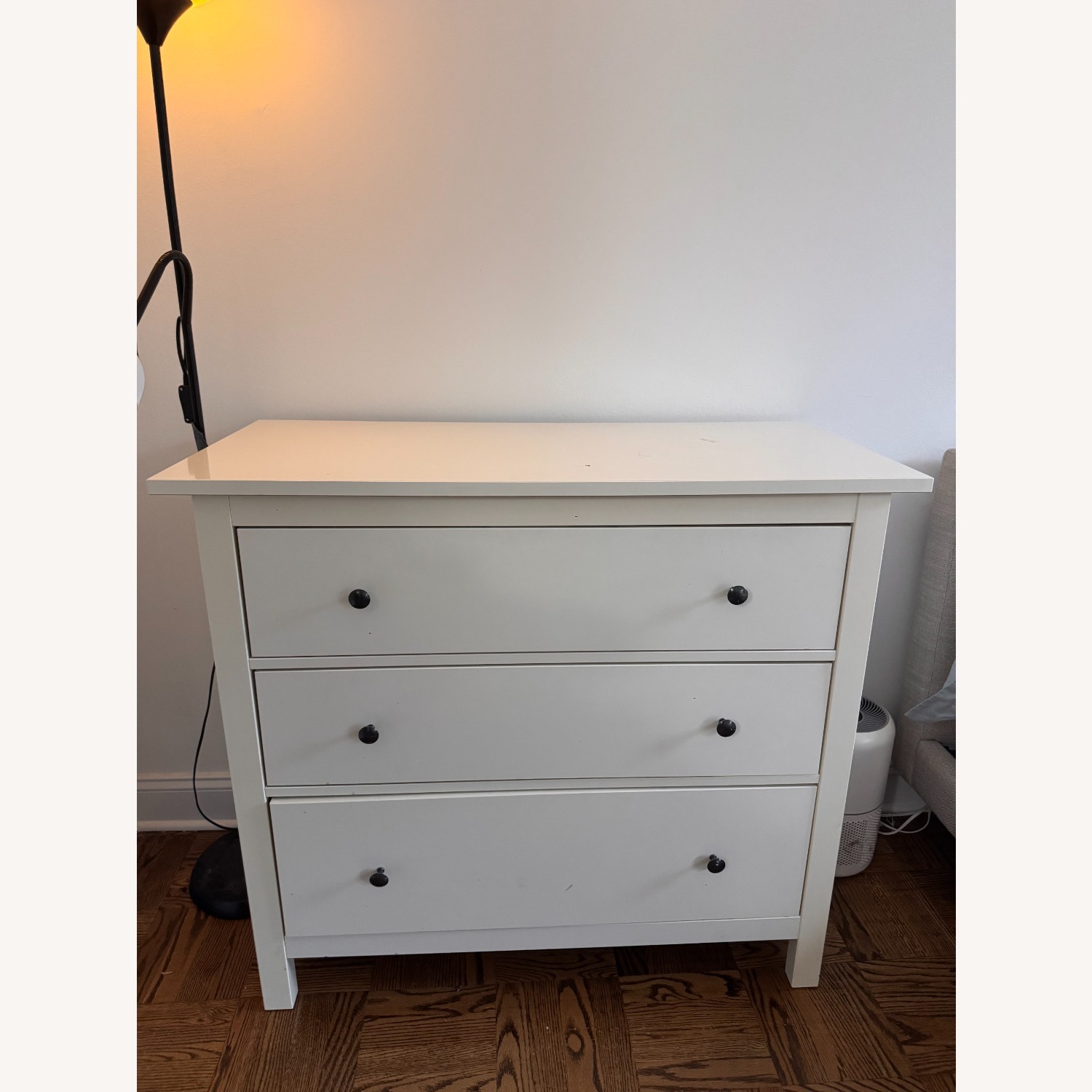 IKEA HEMNES White Wood Dresser - image-1