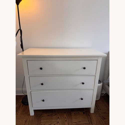 Used IKEA HEMNES White Wood Dresser for sale on AptDeco