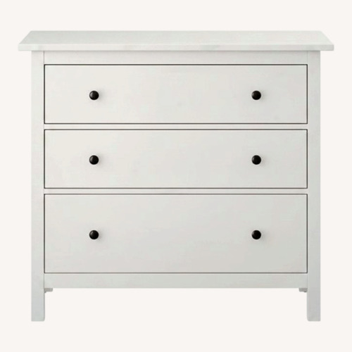 Used IKEA HEMNES White Wood Dresser for sale on AptDeco