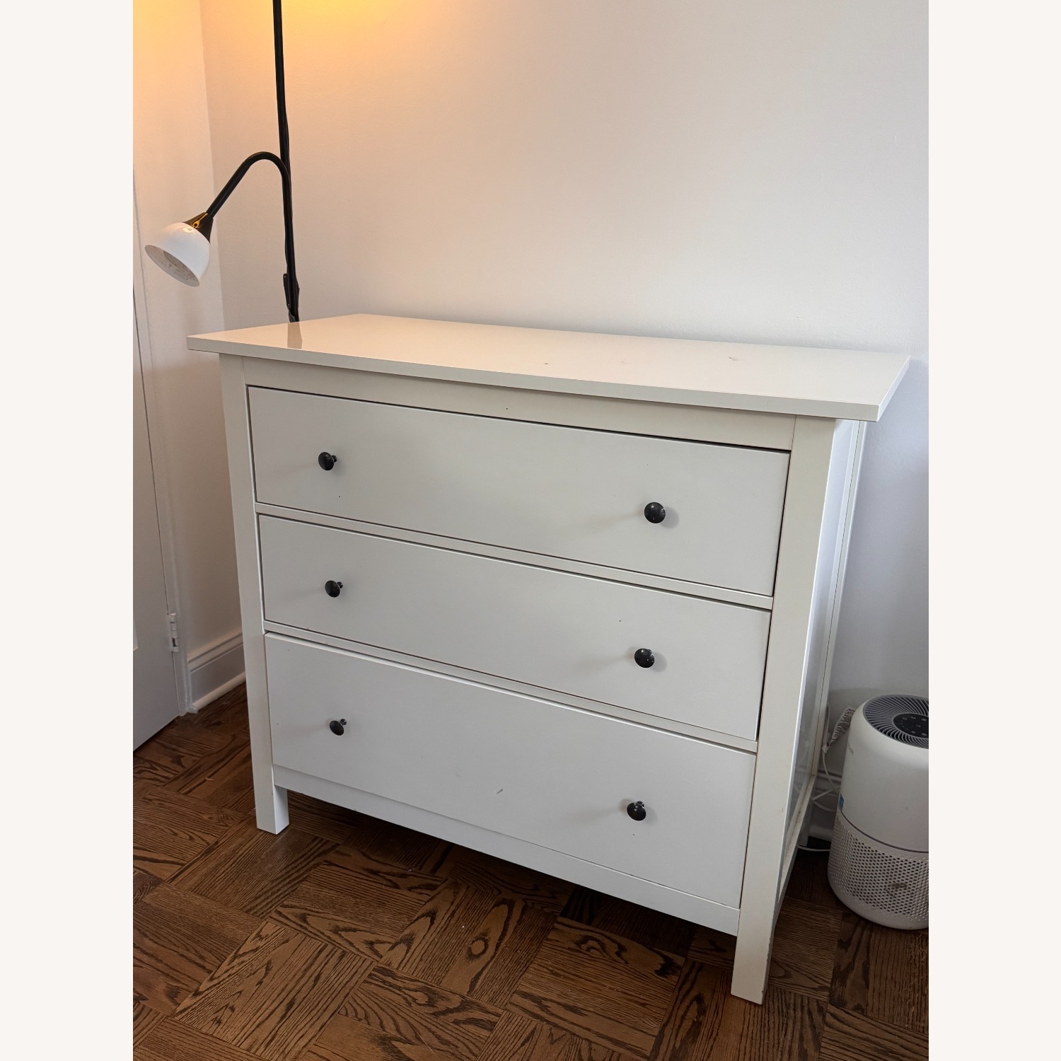 IKEA HEMNES White Wood Dresser - image-3