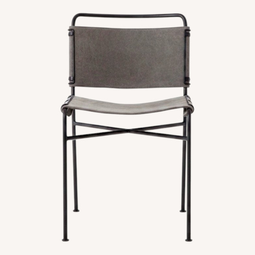 Used Four Hands Wharton Dining Chairs, Dark Brown for sale on AptDeco