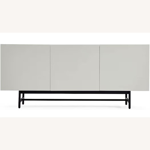 Used Valyou Furniture White Media Storage for sale on AptDeco