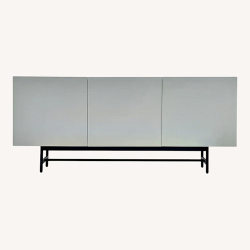 Used Valyou Furniture White Media Storage for sale on AptDeco
