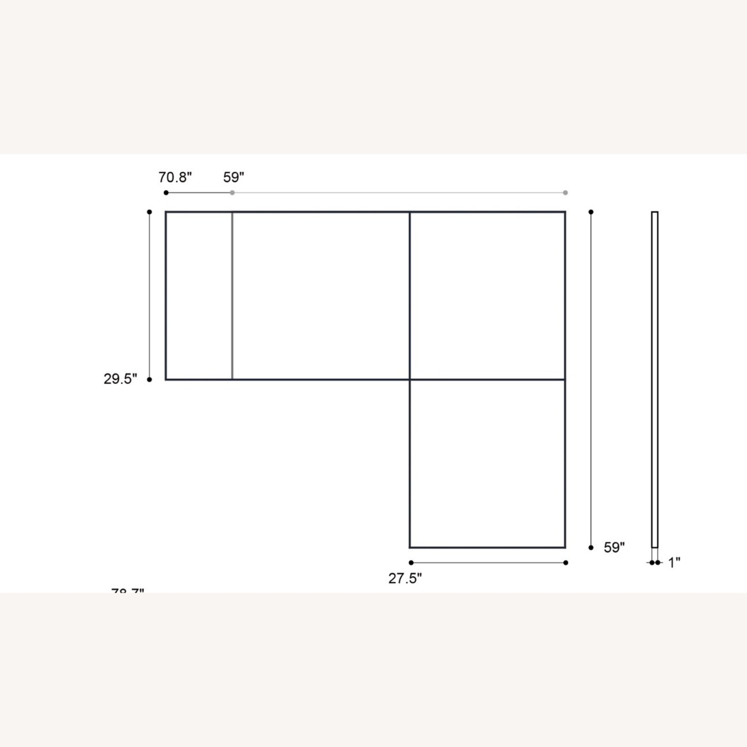 Vernal L Shaped Standing Desk Electric - image-3