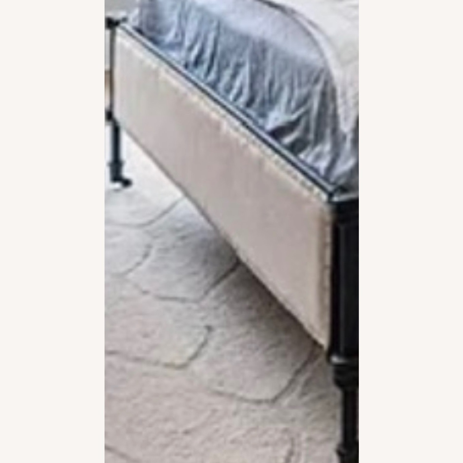 Restoration Hardware French Academie Fabric Panel Queen Bed - image-3