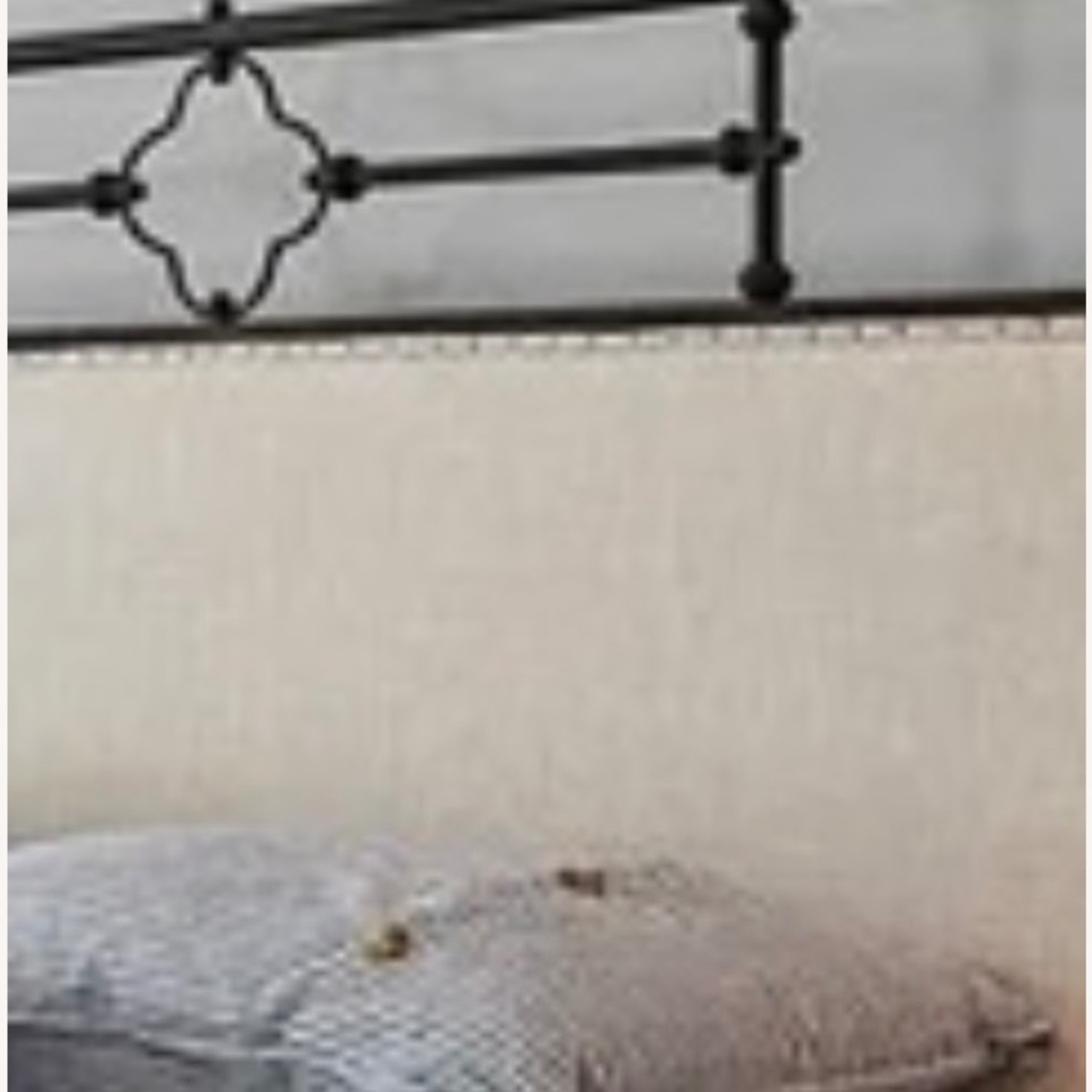 Restoration Hardware French Academie Fabric Panel Queen Bed - image-6