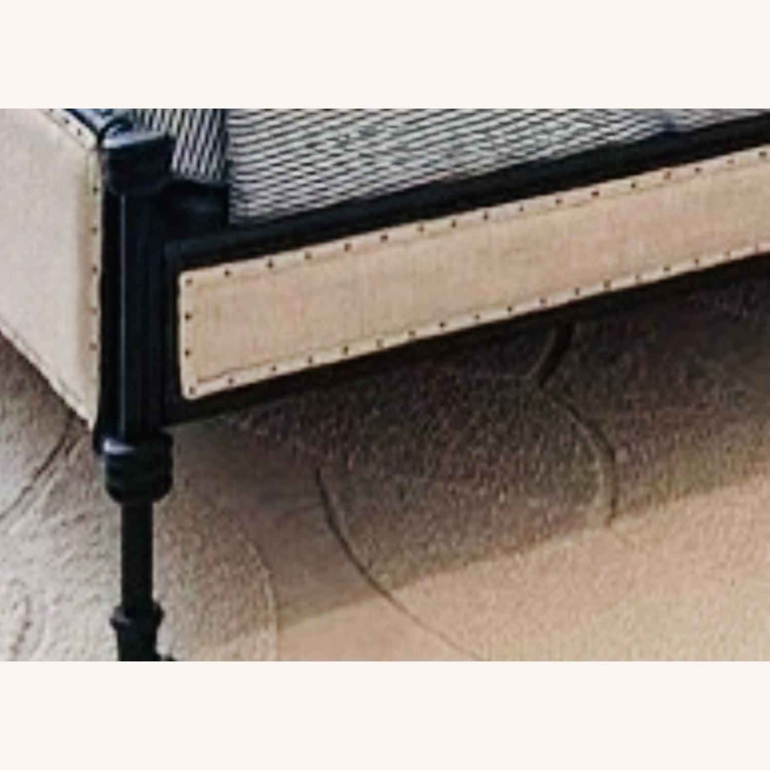 Restoration Hardware French Academie Fabric Panel Queen Bed - image-4