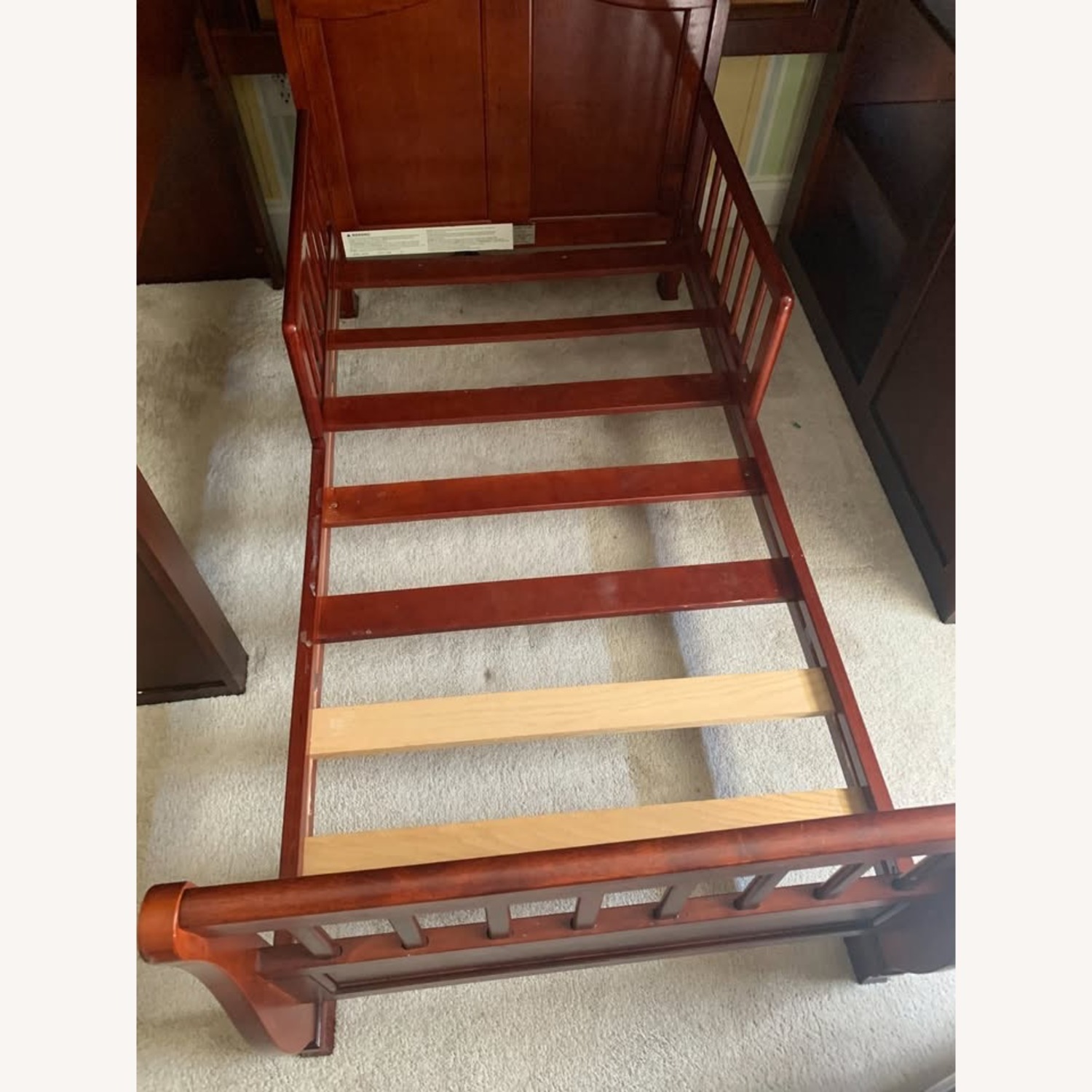 Raymour & Flanigan Dark Brown Wood Bunk Bed - image-3