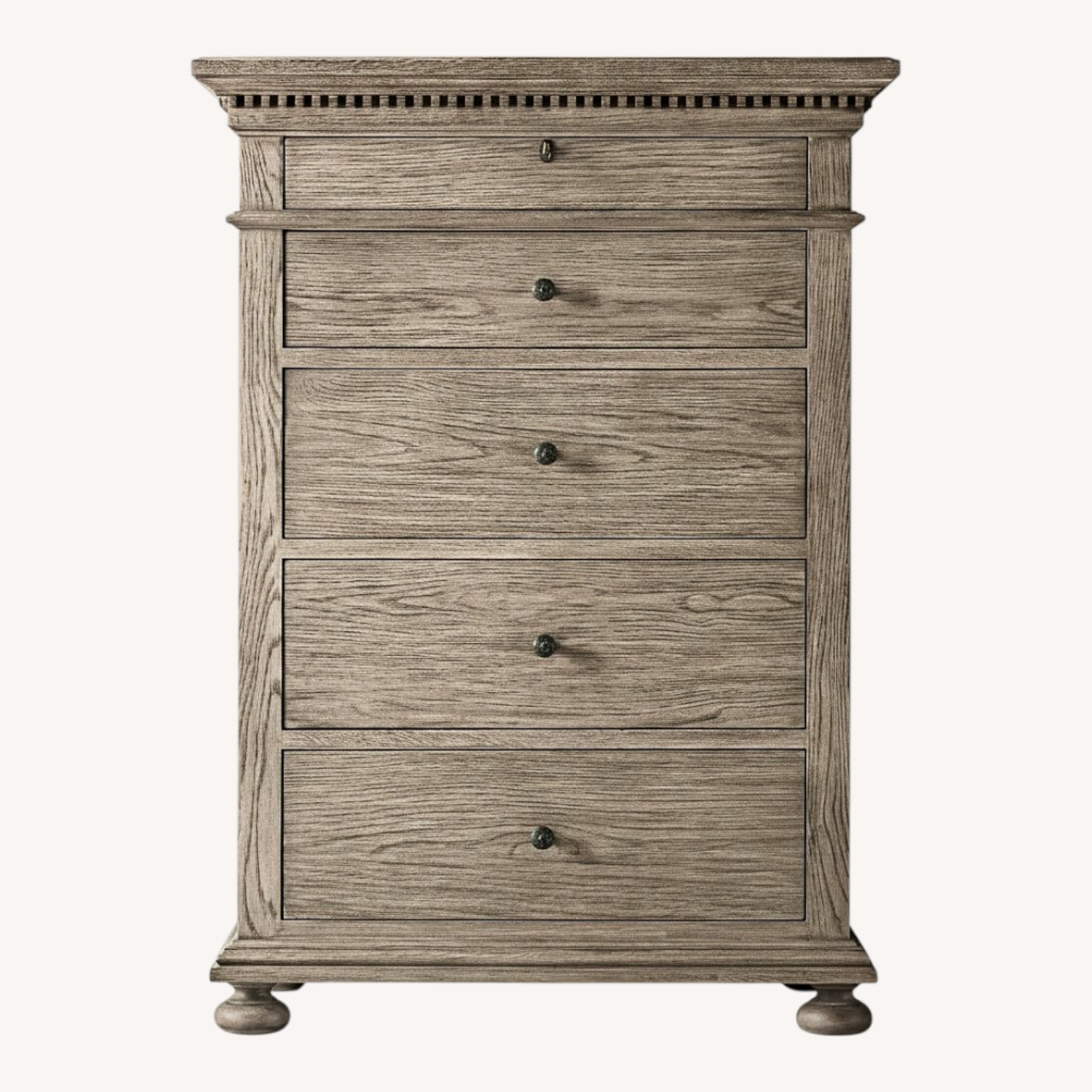 Restoration Hardware St. James 5-Drawer Tall Dresser - image-0