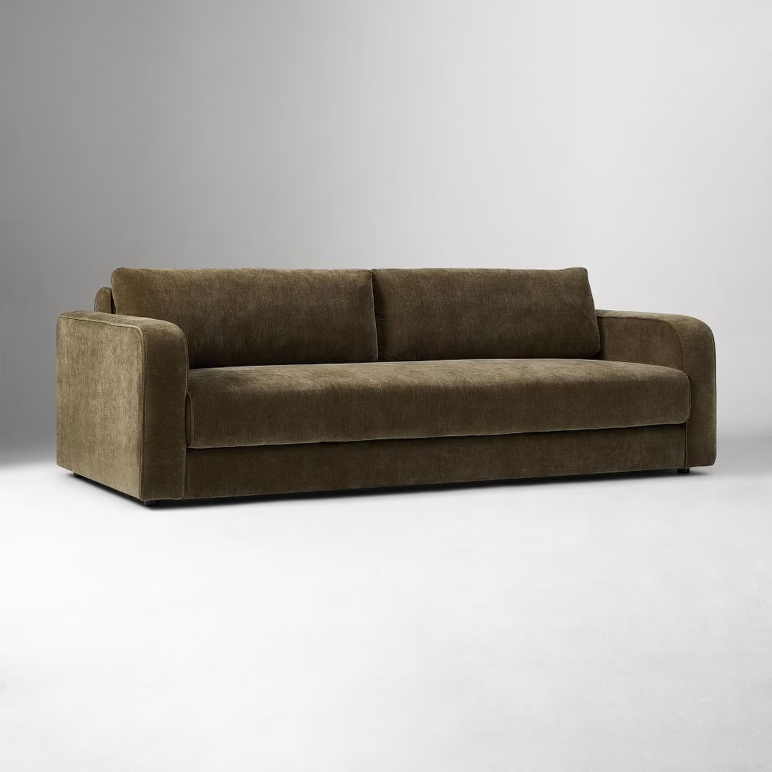 West Elm Booker Green Sleeper Sofa - image-4