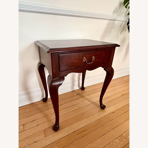 Used Vintage Henkel Harris Queen Anne Side Table for sale on AptDeco