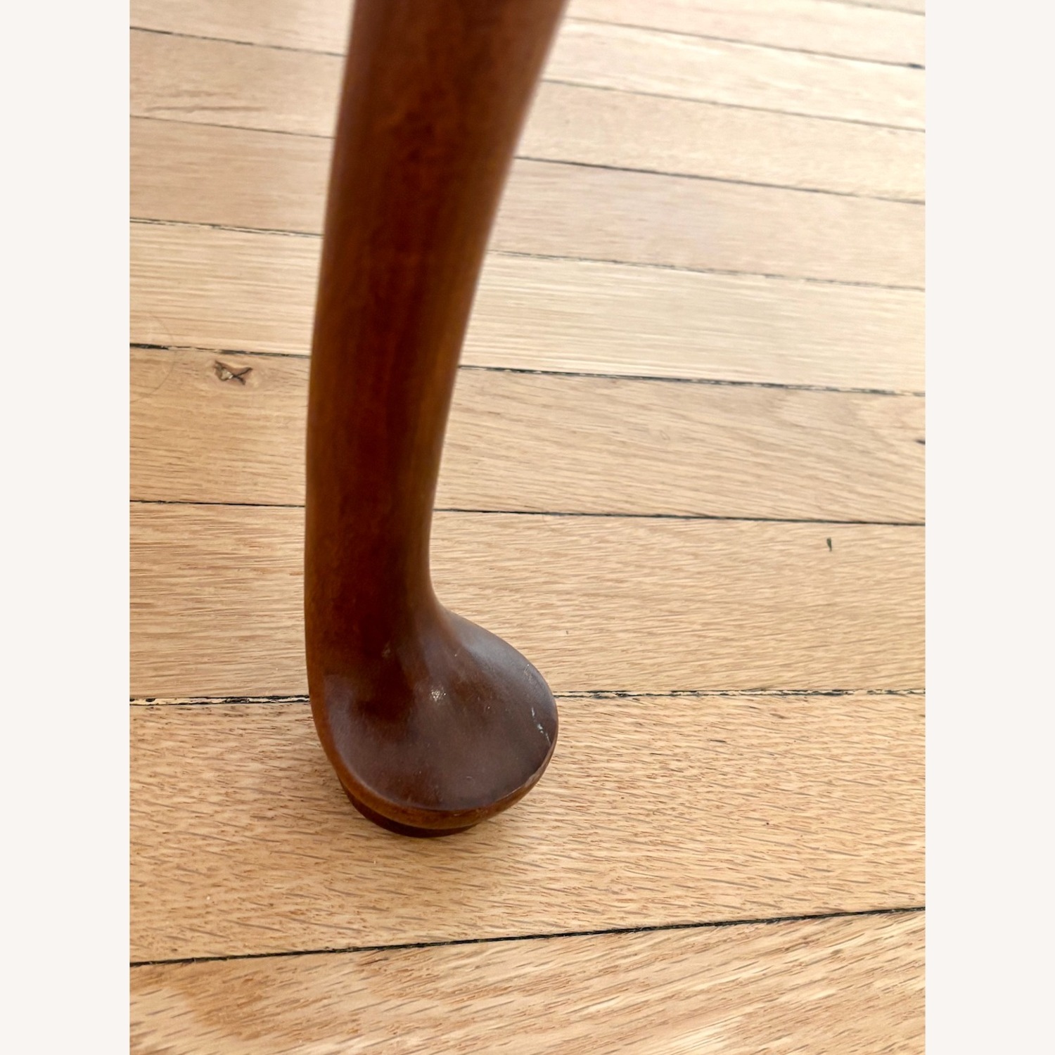 Vintage Hickory Chair Queen Anne Side Table - image-10
