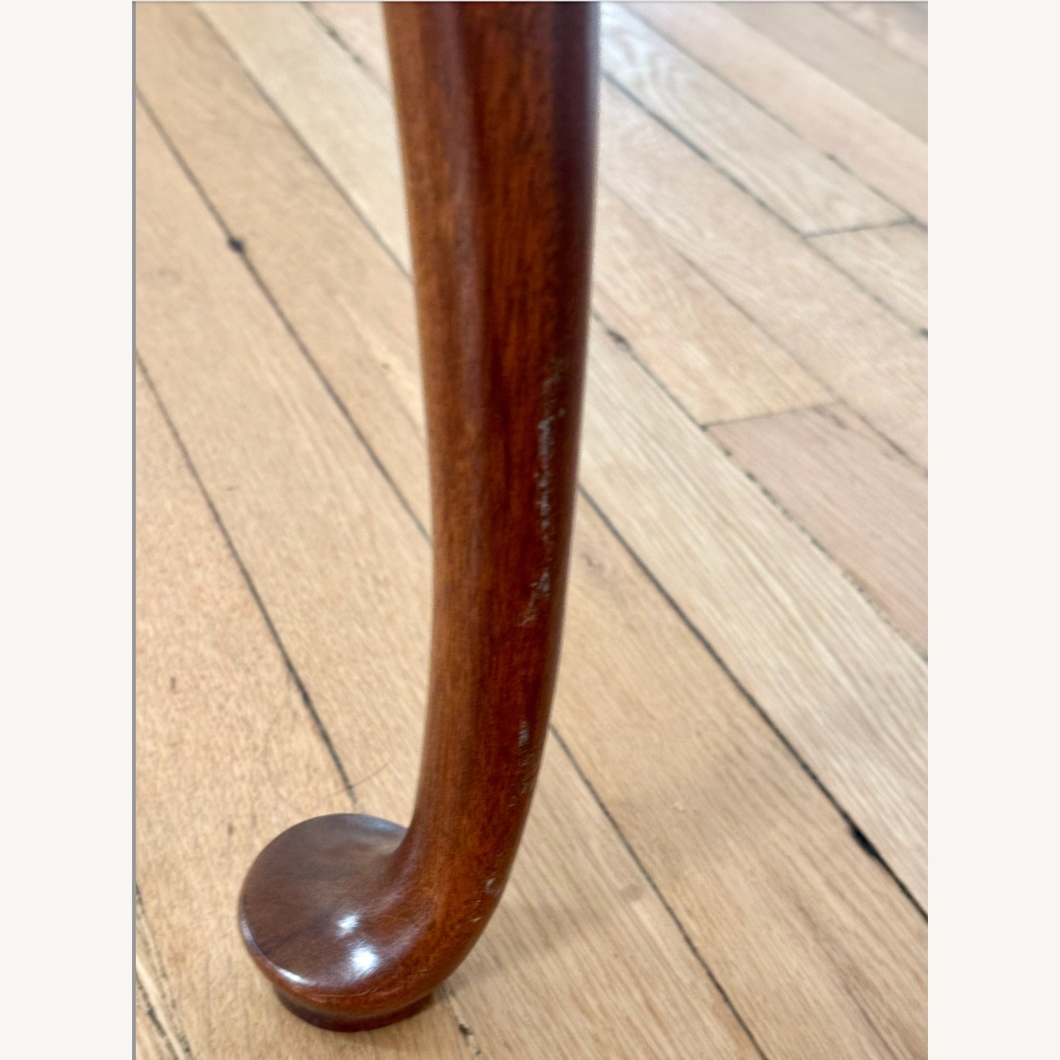 Vintage Hickory Chair Queen Anne Side Table - image-11