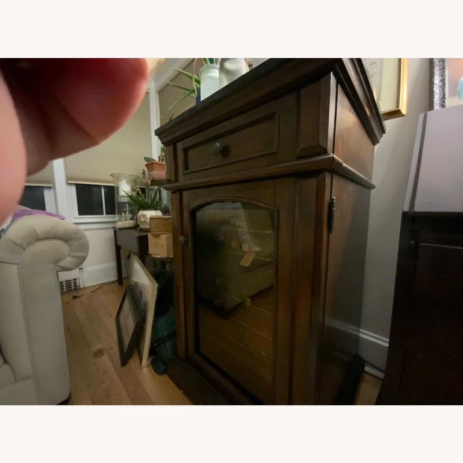 Vintage/Antique Finds Dark Brown Storage - image-2