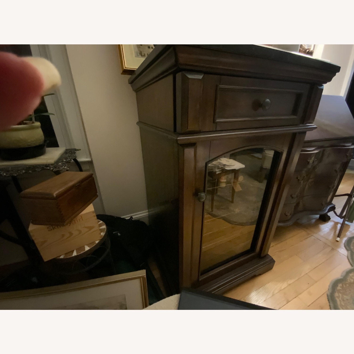 Vintage/Antique Finds Dark Brown Storage - image-3
