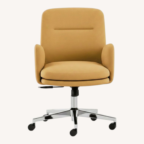 Used Branch Softside Yellow Fabric Office Chair for sale on AptDeco