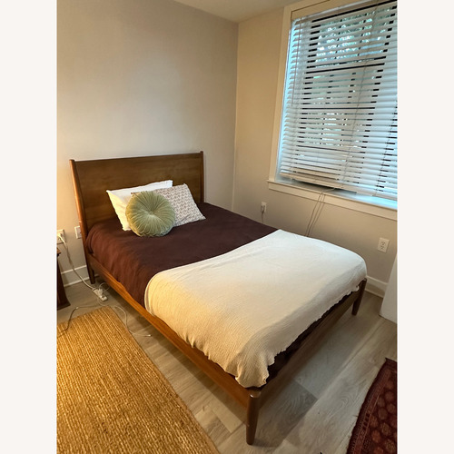 Used West Elm Mid-Century Full Sized Bed  for sale on AptDeco