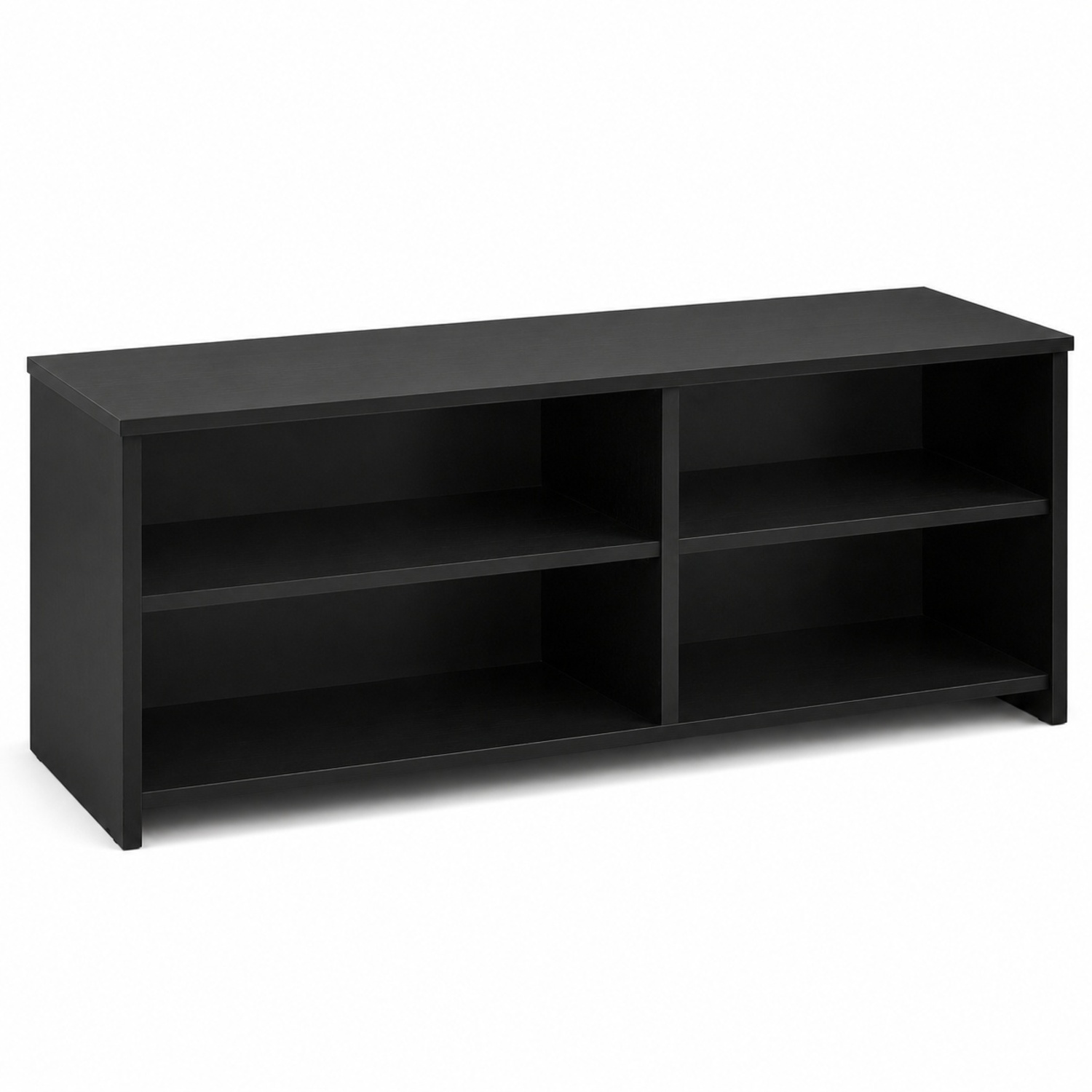 IKEA Black Wood Media Storage - image-4