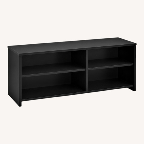 Used IKEA Black Wood Media Storage for sale on AptDeco