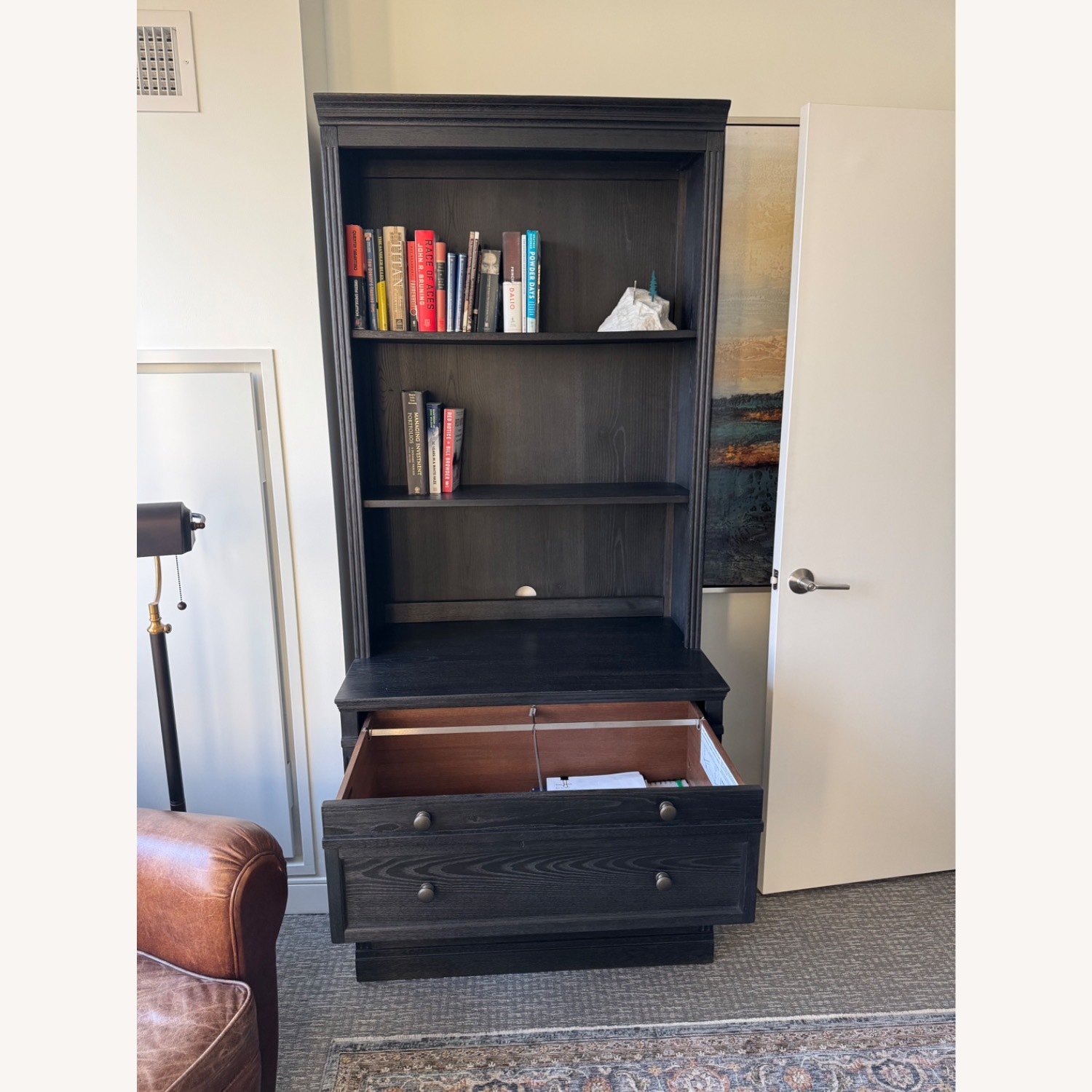  Pottery Barn Livingston Bookcase (35") - image-2