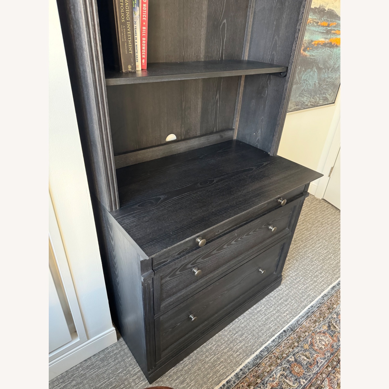  Pottery Barn Livingston Bookcase (35") - image-3