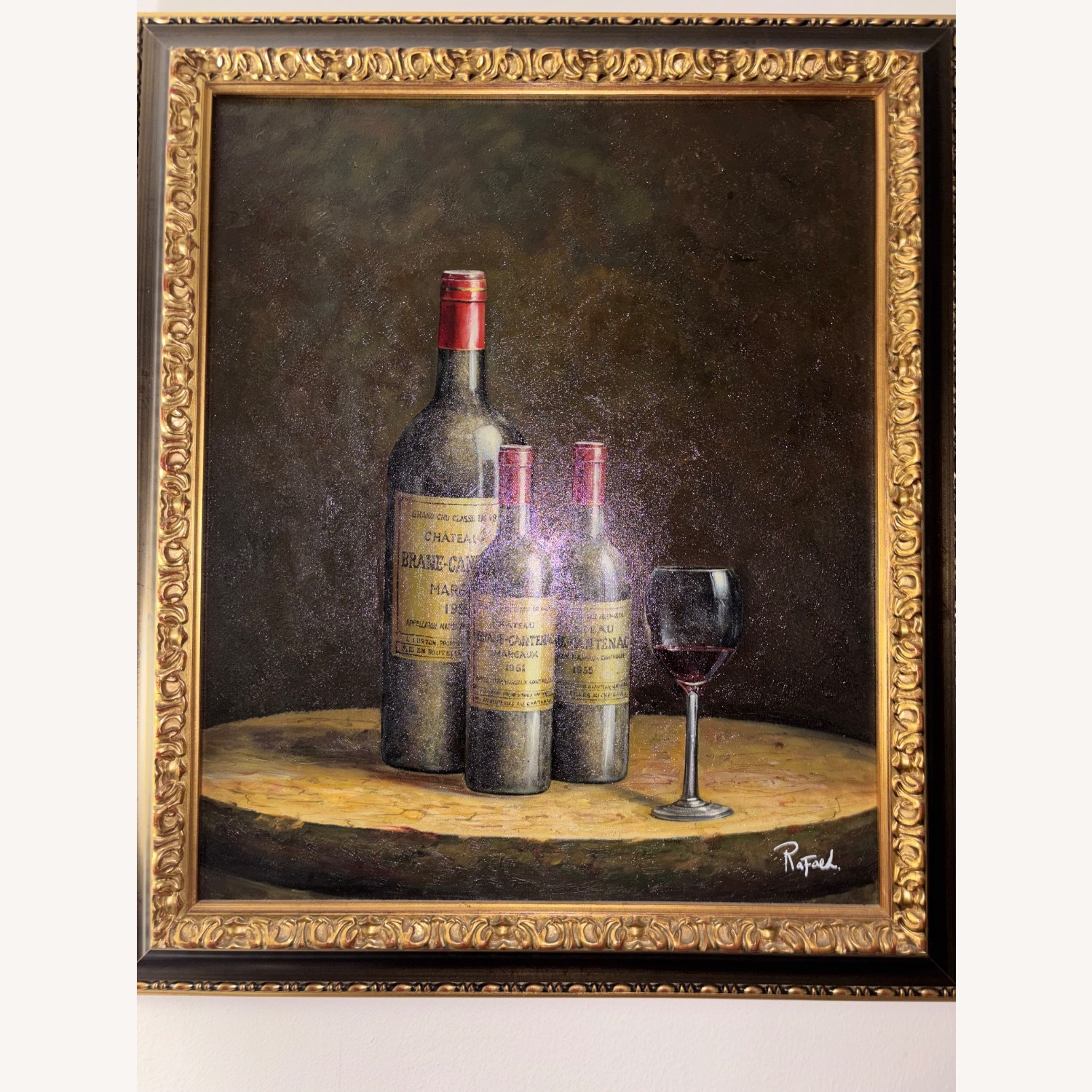 Framed Wine Still Life - image-3