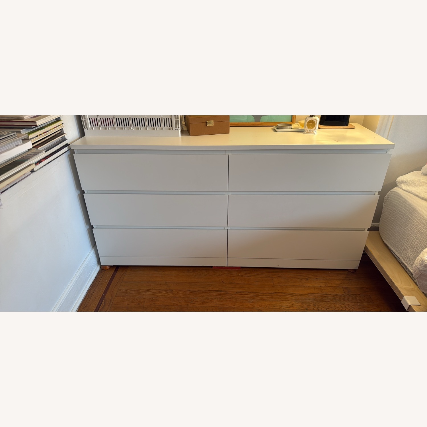 IKEA Malm White Dresser  - image-2