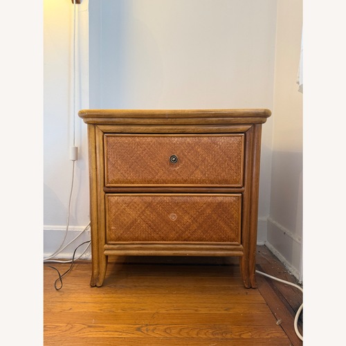 Used Antique Wood Nightstand for sale on AptDeco