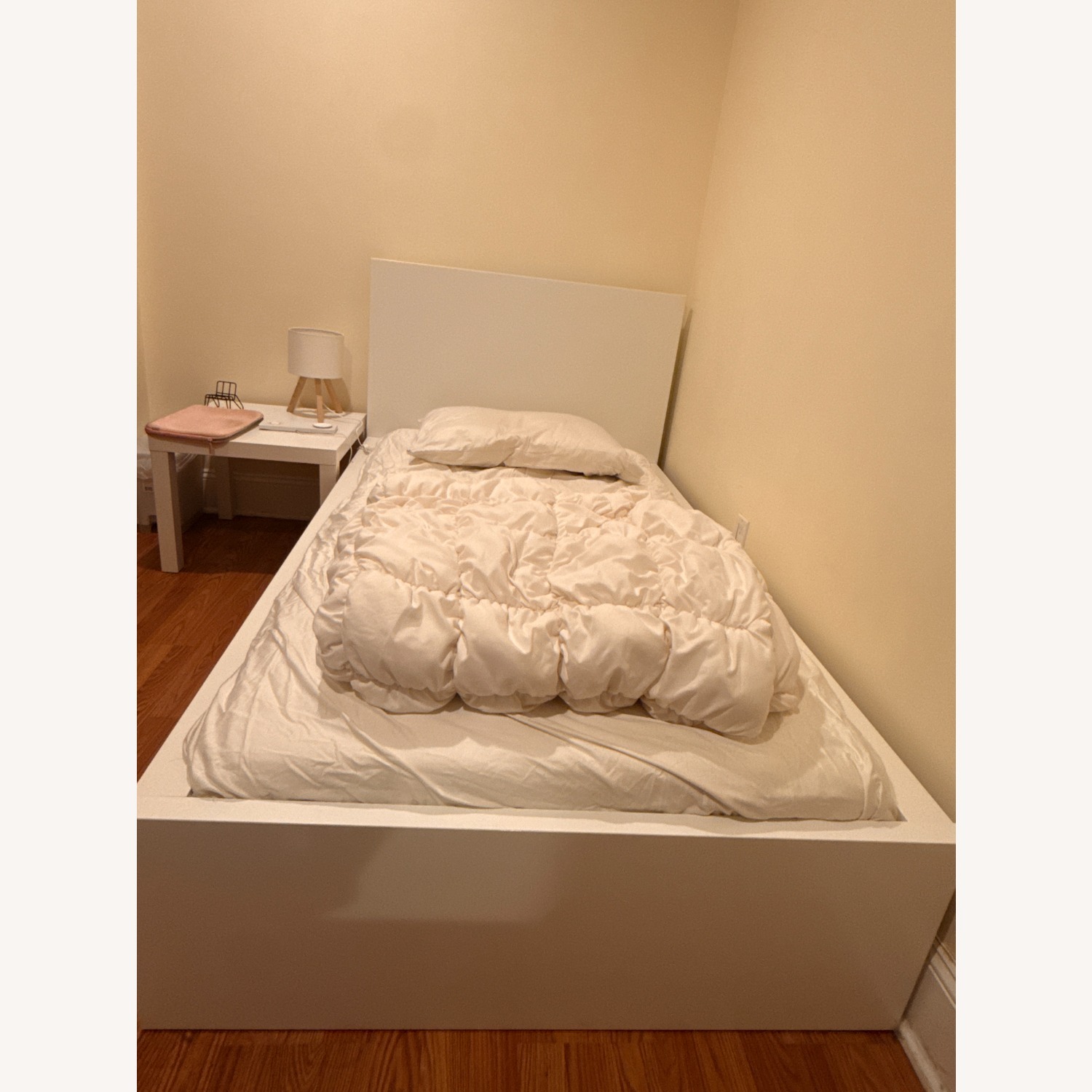 IKEA White Twin Bed - image-3