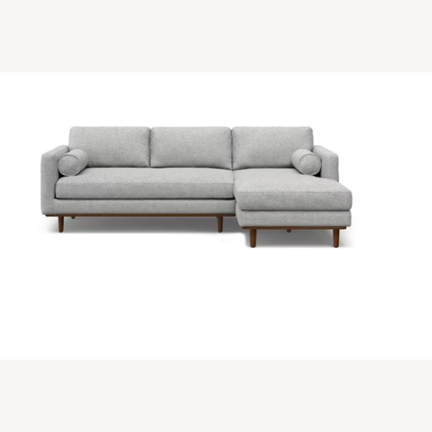 West Elm Mid Century 2 Piece Sectional  - image-5