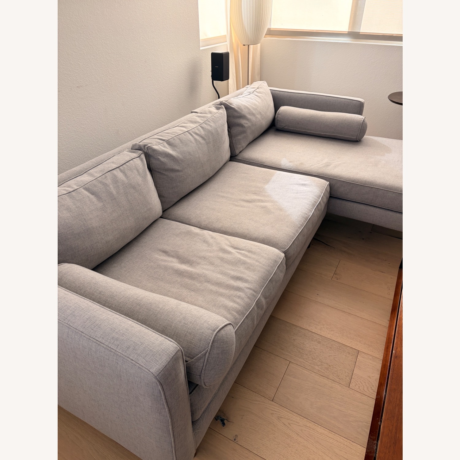 West Elm Mid Century 2 Piece Sectional  - image-3