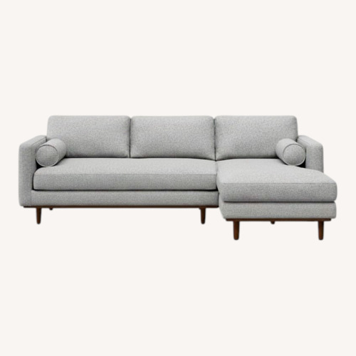 Used West Elm Mid Century 2 Piece Sectional  for sale on AptDeco