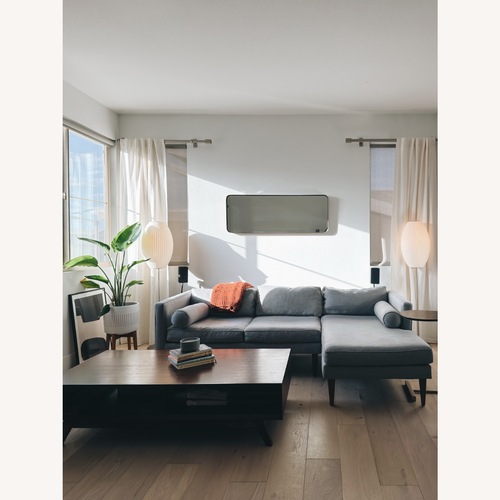 Used West Elm Mid Century 2 Piece Sectional  for sale on AptDeco
