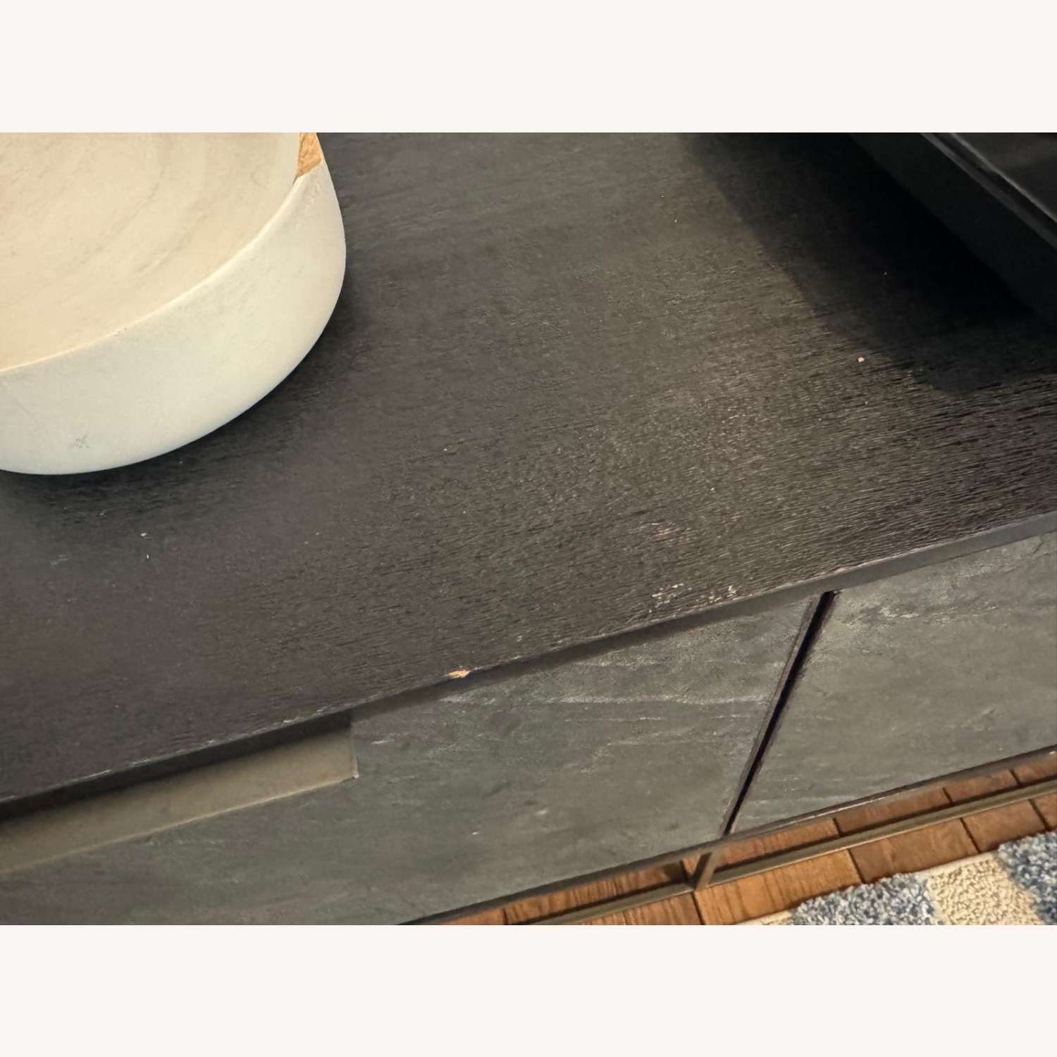 West Elm Slate Industrial Media Console  - image-4