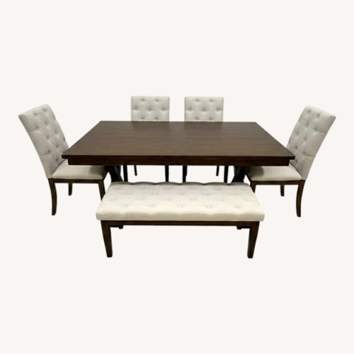 Used Dark Brown Wood Dining Sets for sale on AptDeco