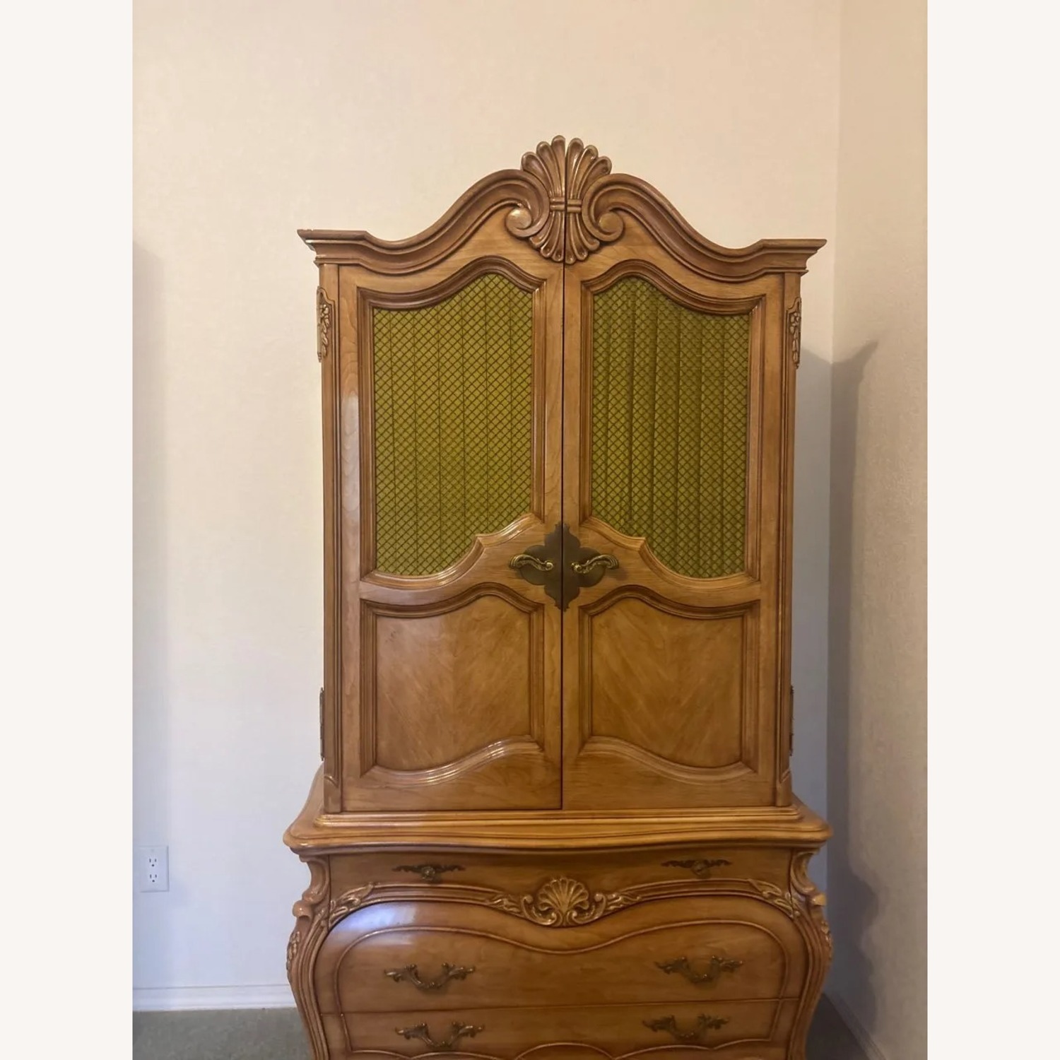 Louis XV French Provincial Amoire - image-6