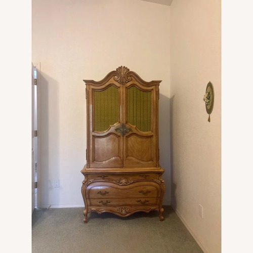 Used Louis XV French Provincial Amoire for sale on AptDeco