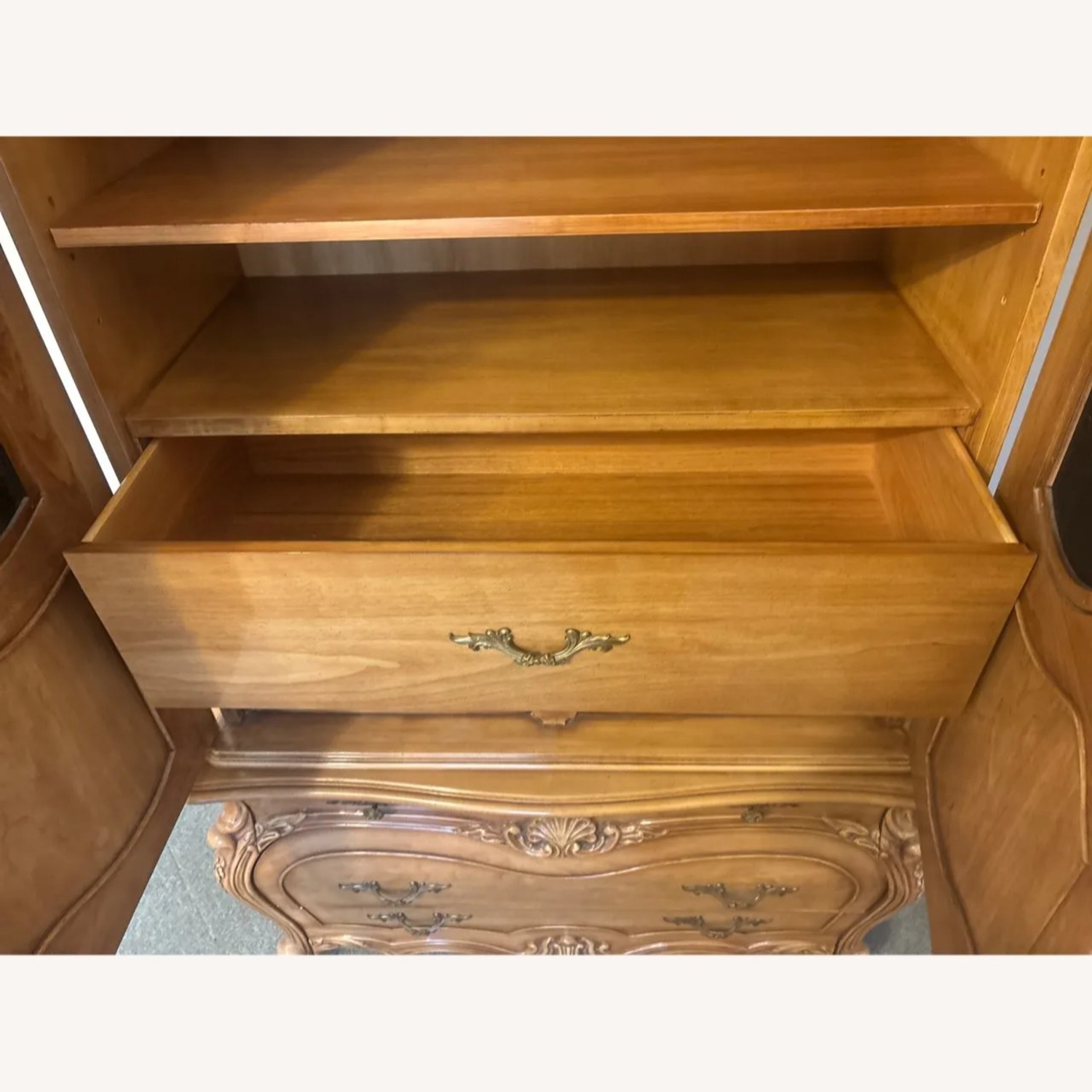 Louis XV French Provincial Amoire - image-4