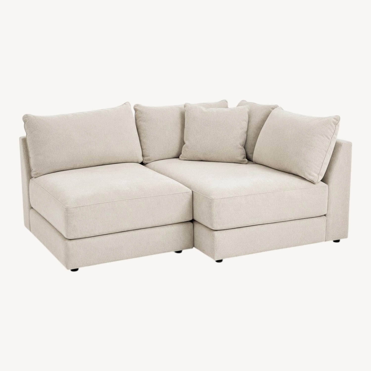 Crate & Barrel Gather Deep 2 piece Sectional - image-0