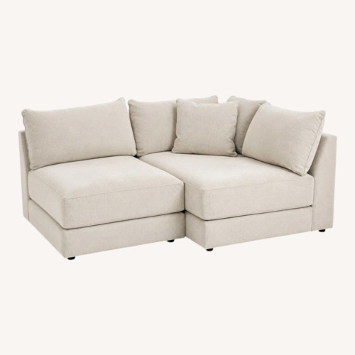 Used Crate & Barrel Gather Deep 2 piece Sectional for sale on AptDeco